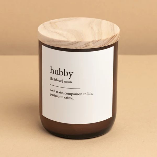 Picture of HUBBY COMMONFOLK DICTIONARY MEANING CANDLE