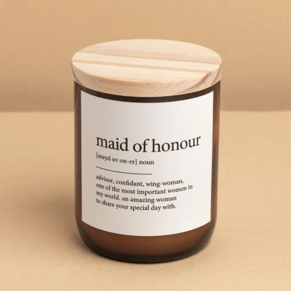 Picture of MAID OF HONOUR DICTIONARY MEANING CANDLE