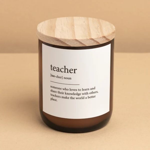 Picture of TEACHER COMMONFOLK DICTIONARY MEANING CANDLE